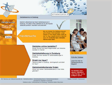 Tablet Screenshot of getraenkeservice-duisburg.de